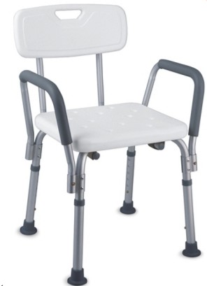 [ALB-6055B-B] BATH CHAIR B alb-6055b-b aluminium shower chair                                                   