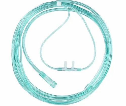 [SM50012A-2                       ] DOUBLE HOLE NASAL OXYGEN CANNULA LARGE 2M TUBE LIGHT GREEN STERIL        