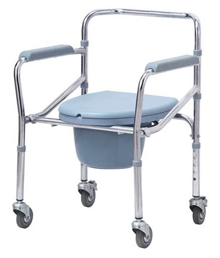 [ALB-2696-B] COMMODE WHEEL CHAIR                                                         B alb-2696-b