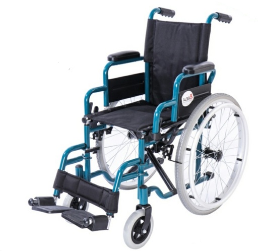 [alb-903-30] steel wheelchair pediatric alb-903-30