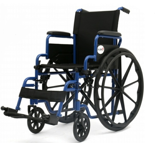 [alb-903-41] steel wheelchair narrow alb-903-41