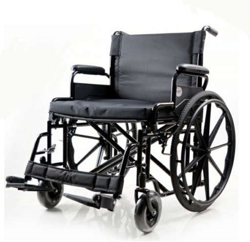 [alb-951b-60] steel wheelchair overweight alb-951b-60
